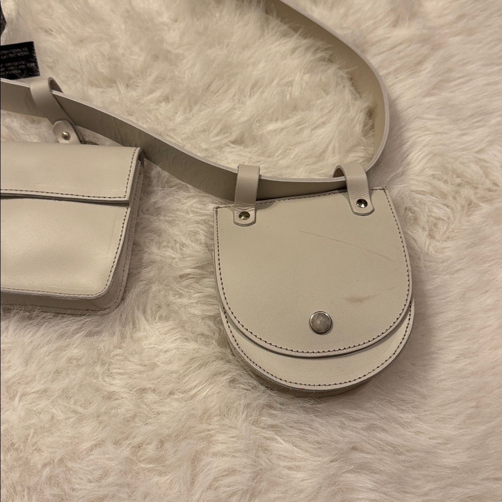Elegant Cream Belt Bag - Picture 15 of 15